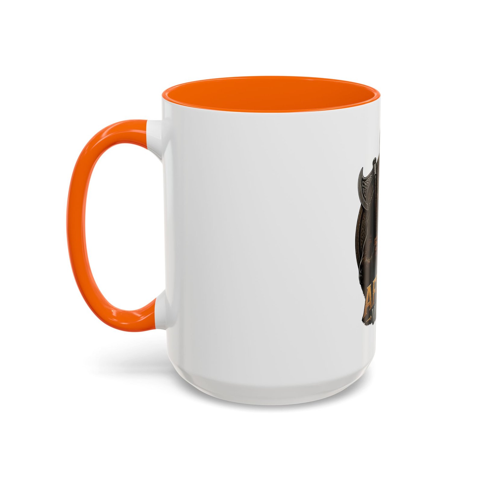 African Viking Coffee Mug — Black Warrior Axe Design (11/15oz) - Image 51