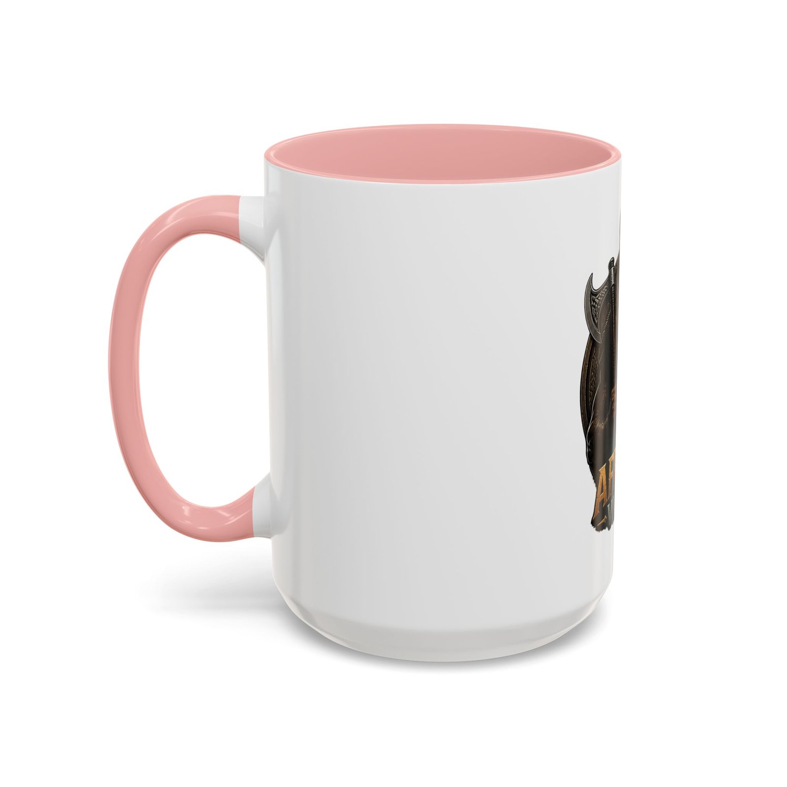 African Viking Coffee Mug — Black Warrior Axe Design (11/15oz) - Image 27