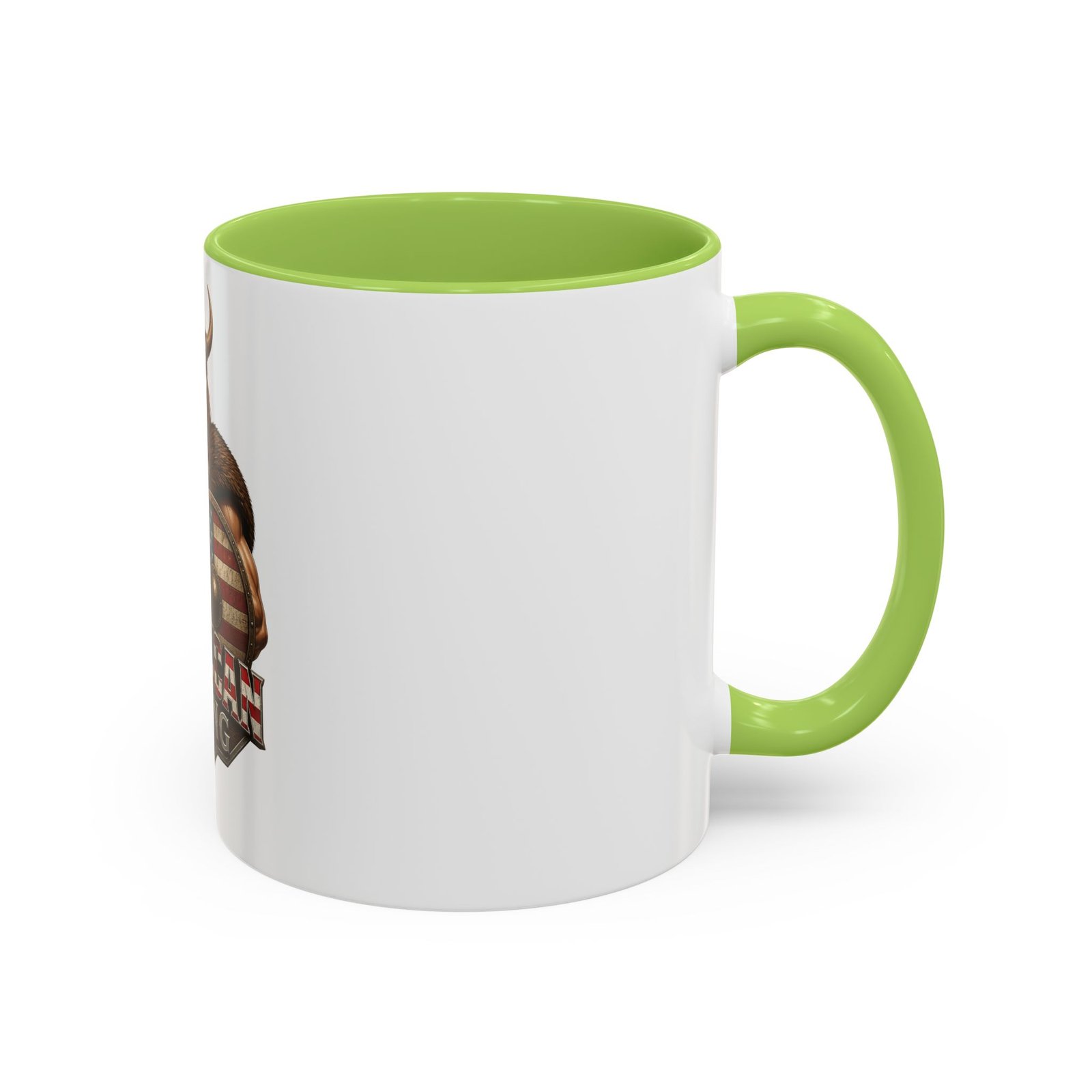 American Viking Coffee Mug – Patriotic Viking Shield Accent Mug (11/15 oz) - Image 58
