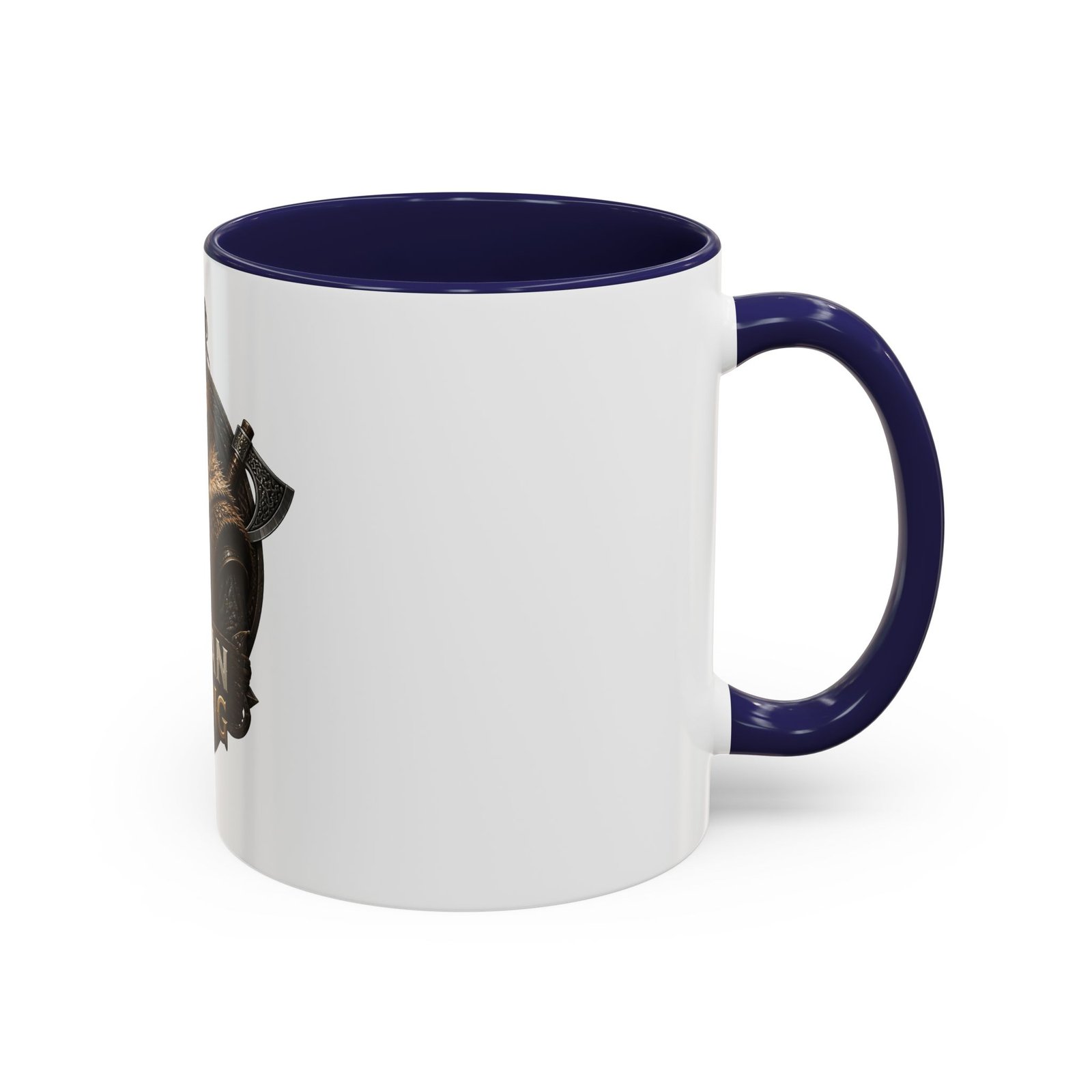 Asian Viking Coffee Mug – Warrior Crest 11/15oz - Image 6