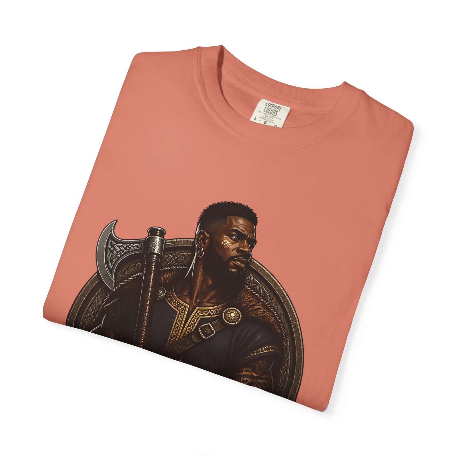 African Viking T-Shirt — Graphic Warrior Tee - Image 7