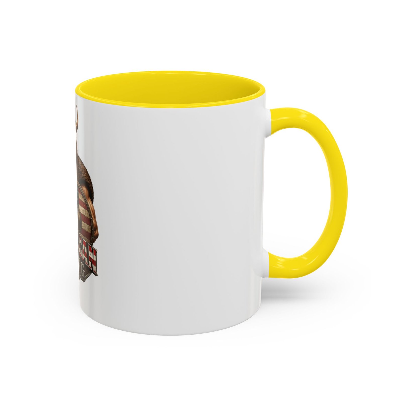 American Viking Coffee Mug – Patriotic Viking Shield Accent Mug (11/15 oz) - Image 46