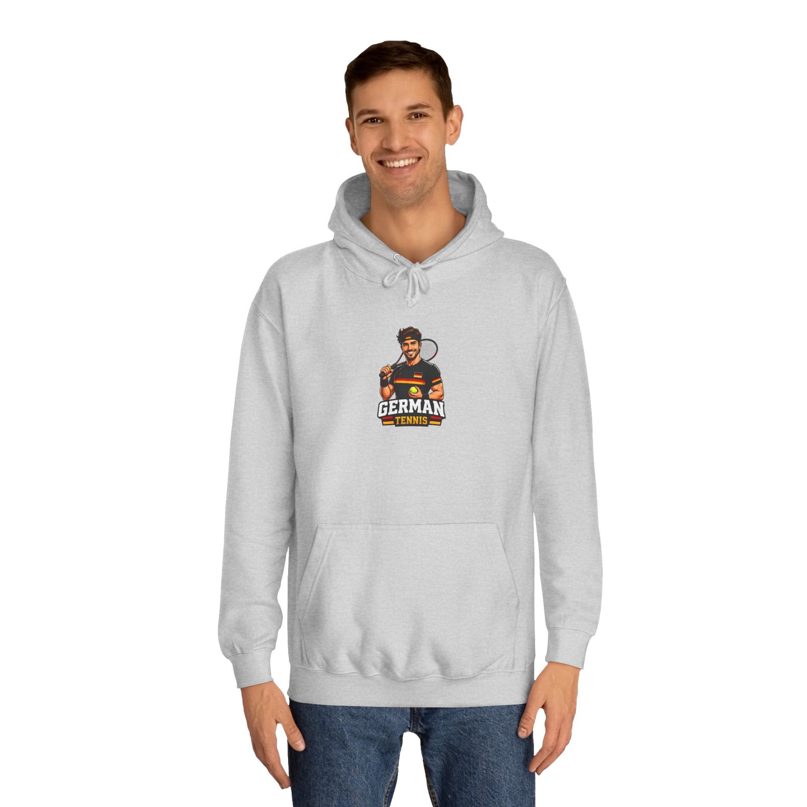 College Hoodie — “German Engineering” Mascot Graphic Hoodie - Image 19