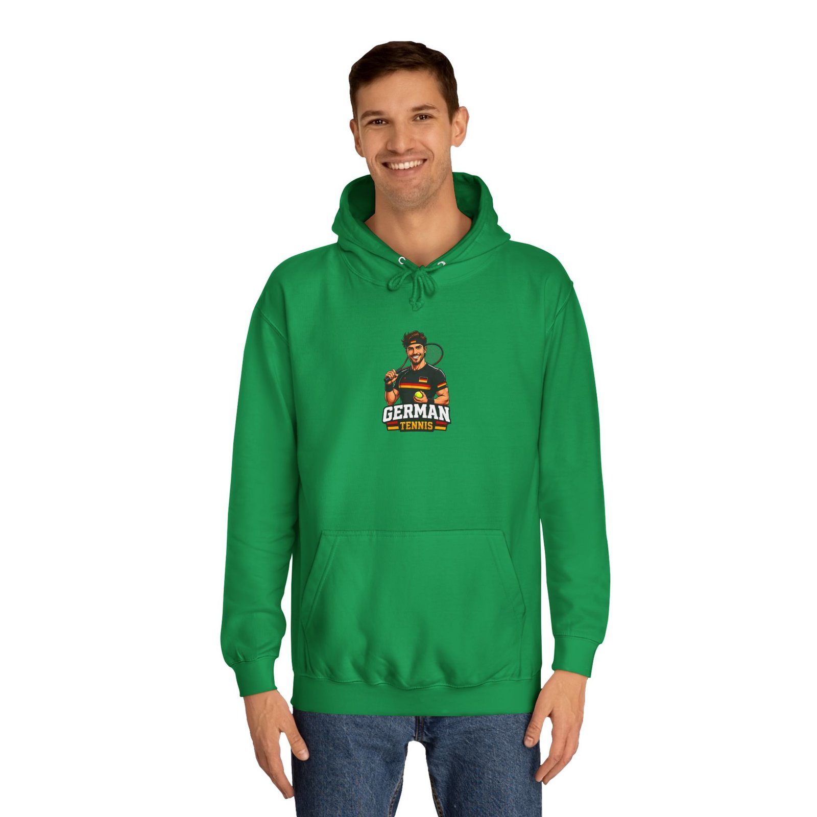 College Hoodie — “German Engineering” Mascot Graphic Hoodie - Image 31