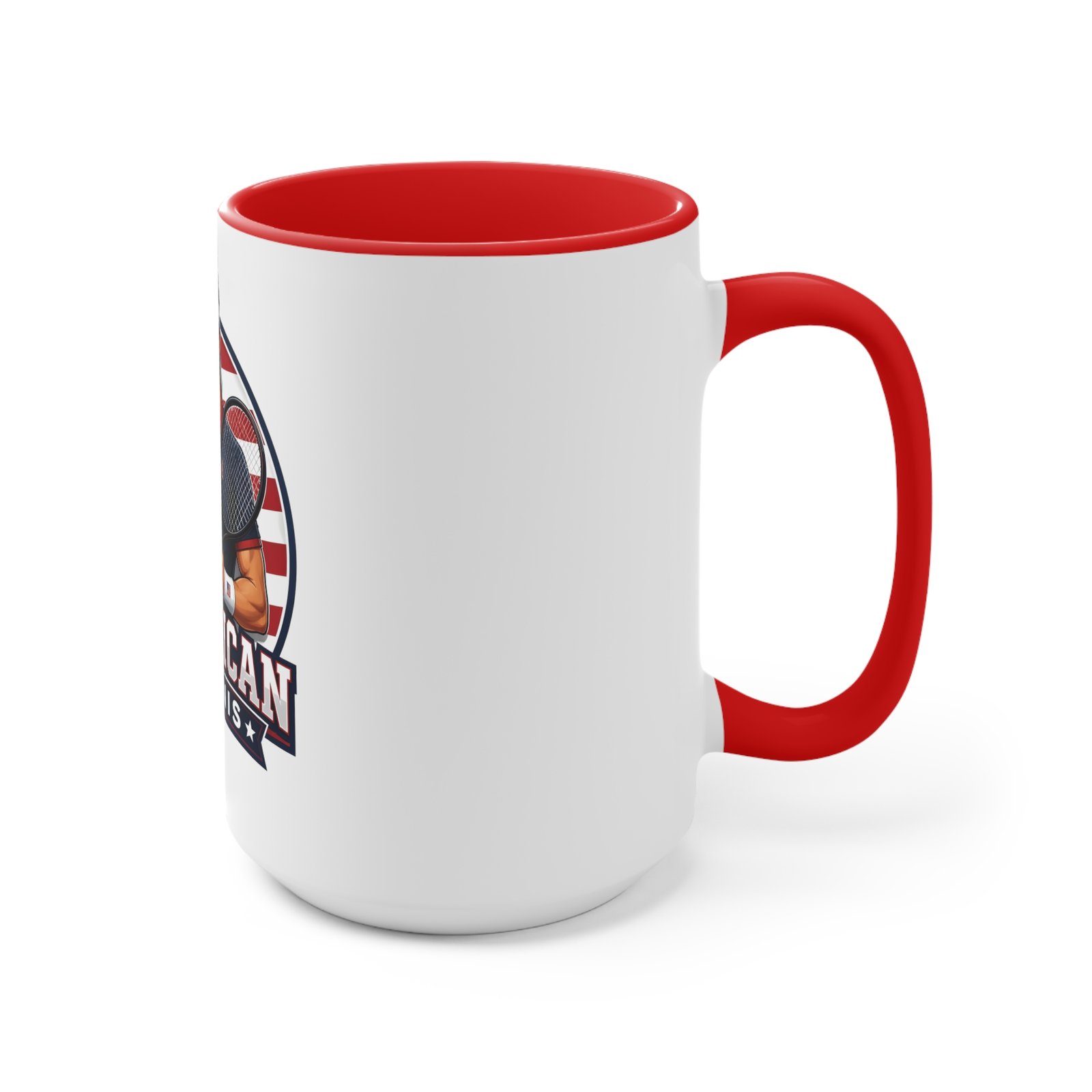 American Tennis Accent Mug – Patriotic USA Tennis Player Coffee Cup - Image 23