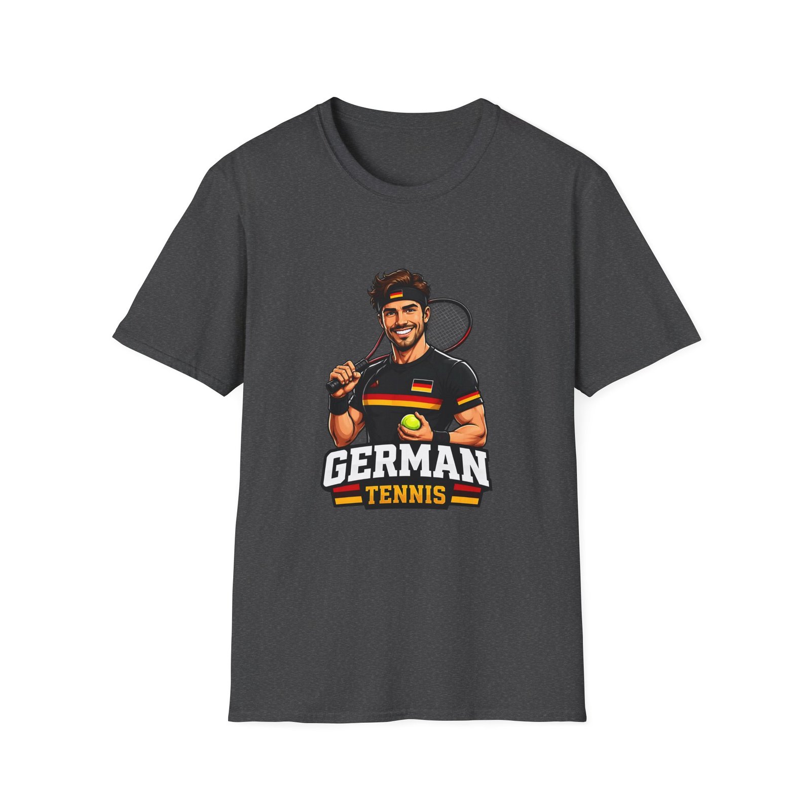 German Tennis T‑Shirt – Germany Tennis Graphic Tee - Image 27