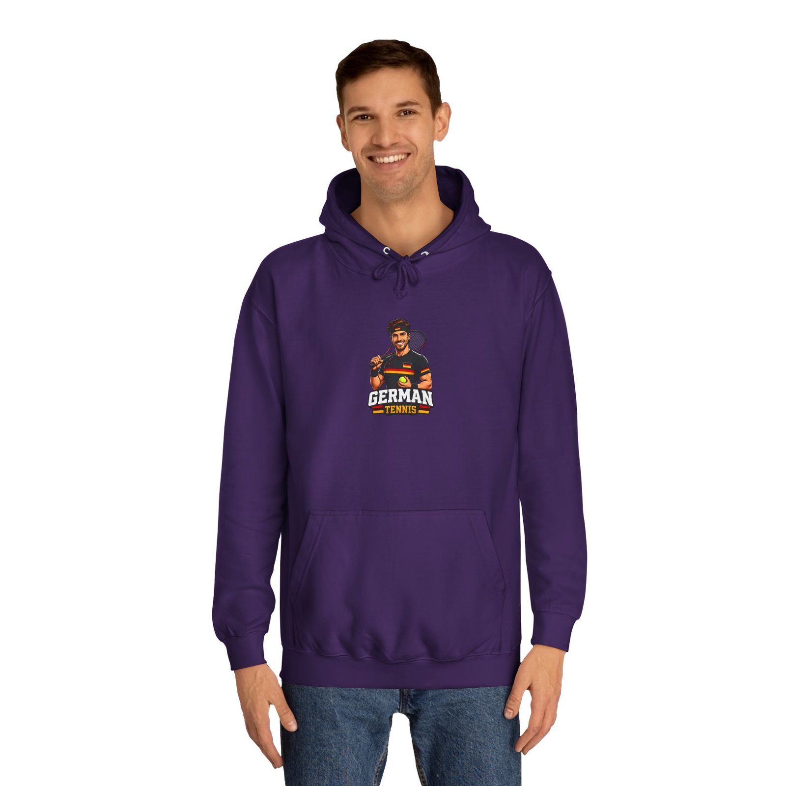 College Hoodie — “German Engineering” Mascot Graphic Hoodie - Image 55