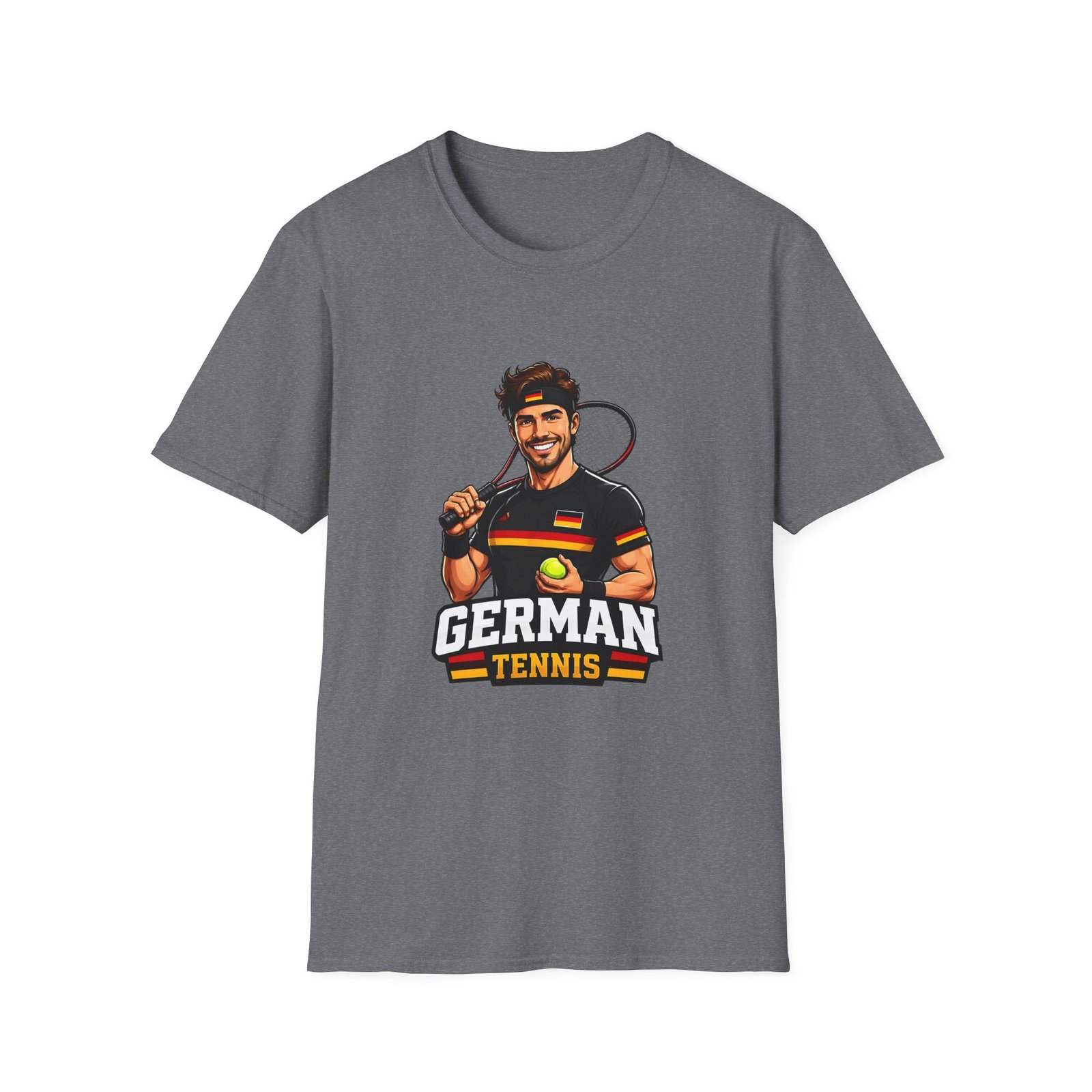 German Tennis T‑Shirt – Germany Tennis Graphic Tee - Image 23