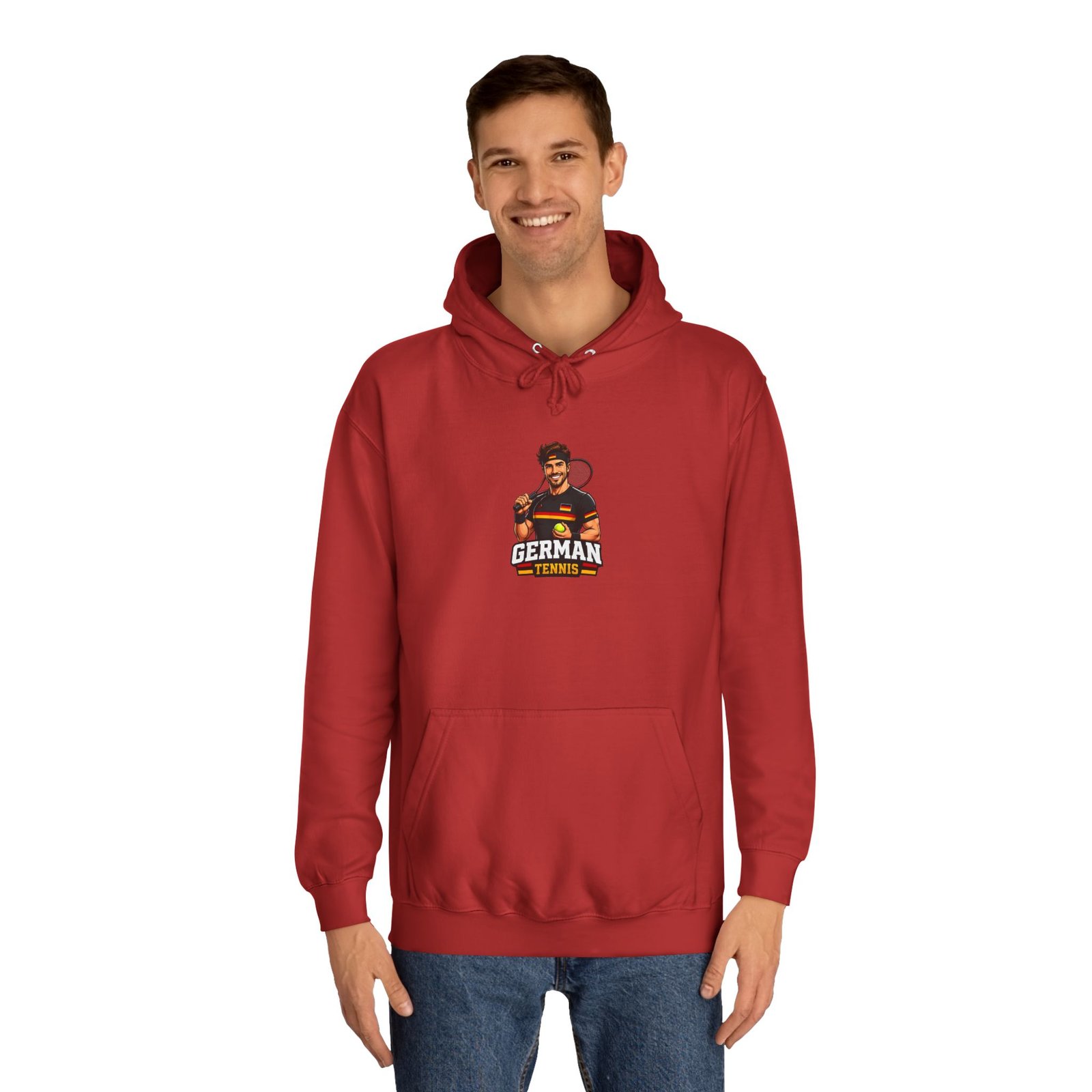 College Hoodie — “German Engineering” Mascot Graphic Hoodie - Image 71