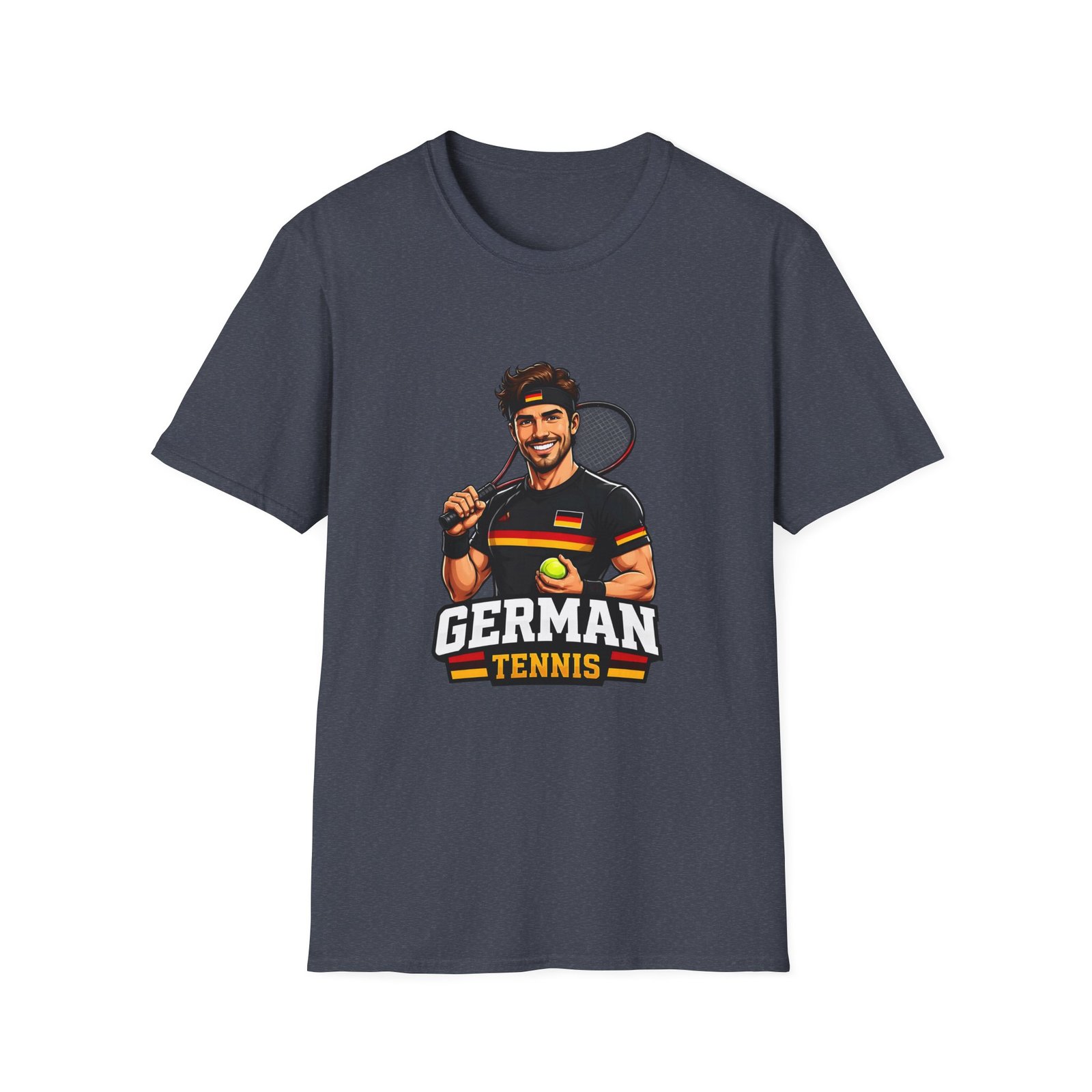 German Tennis T‑Shirt – Germany Tennis Graphic Tee - Image 43