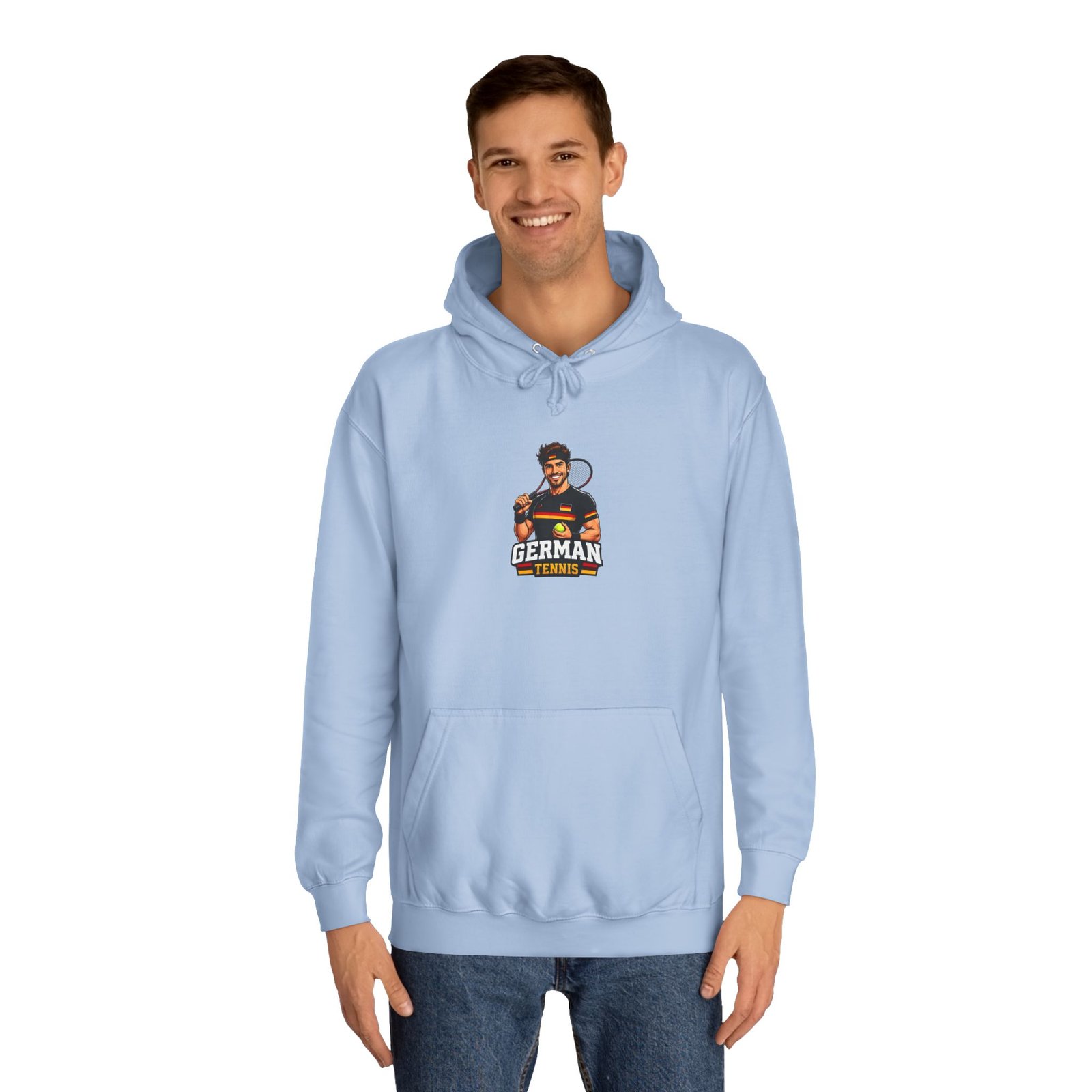 College Hoodie — “German Engineering” Mascot Graphic Hoodie - Image 39