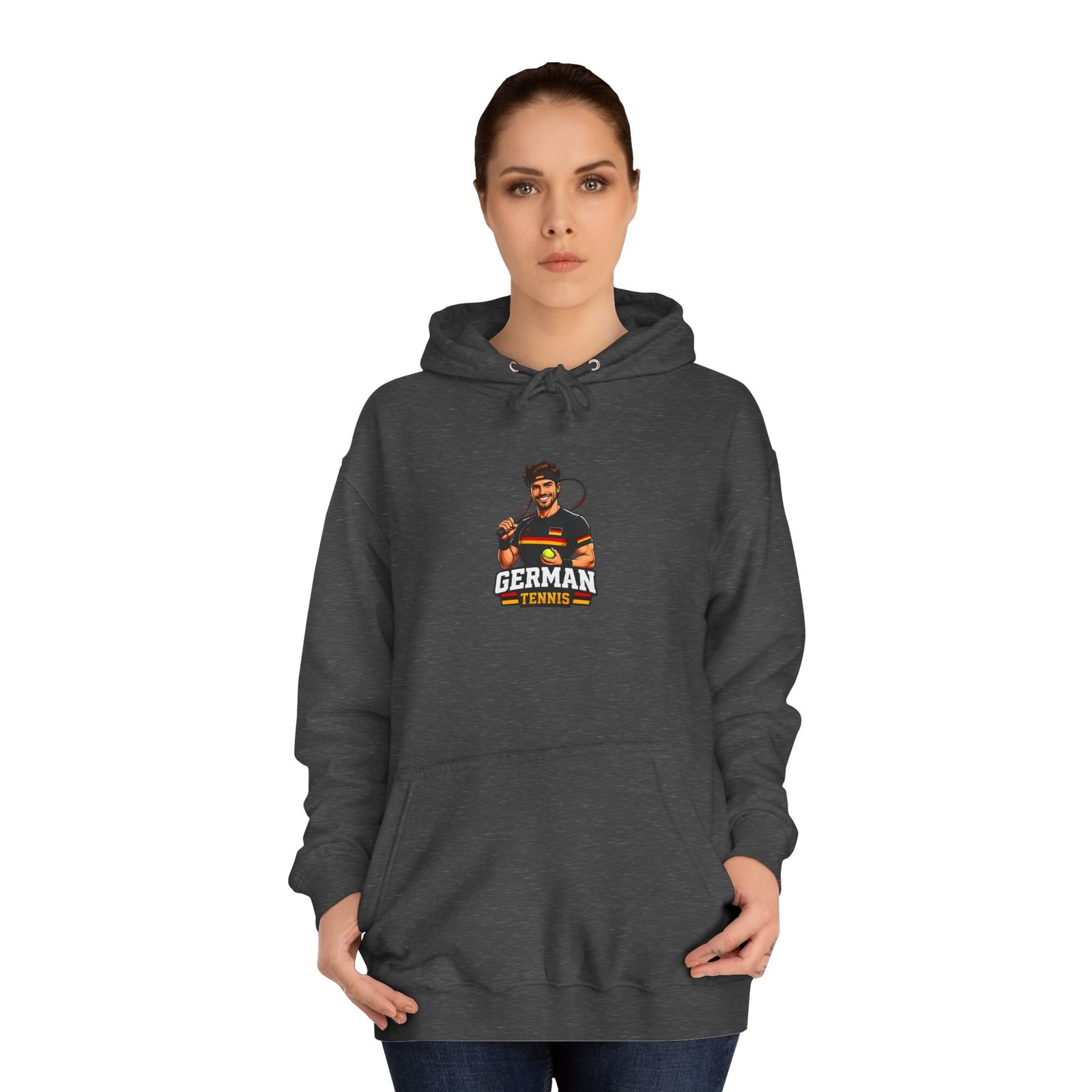 College Hoodie — “German Engineering” Mascot Graphic Hoodie - Image 52