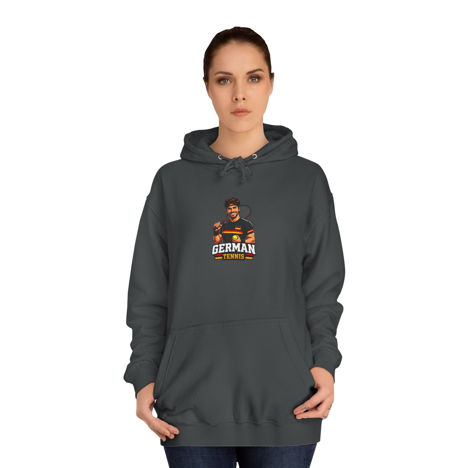 College Hoodie — “German Engineering” Mascot Graphic Hoodie - Image 28