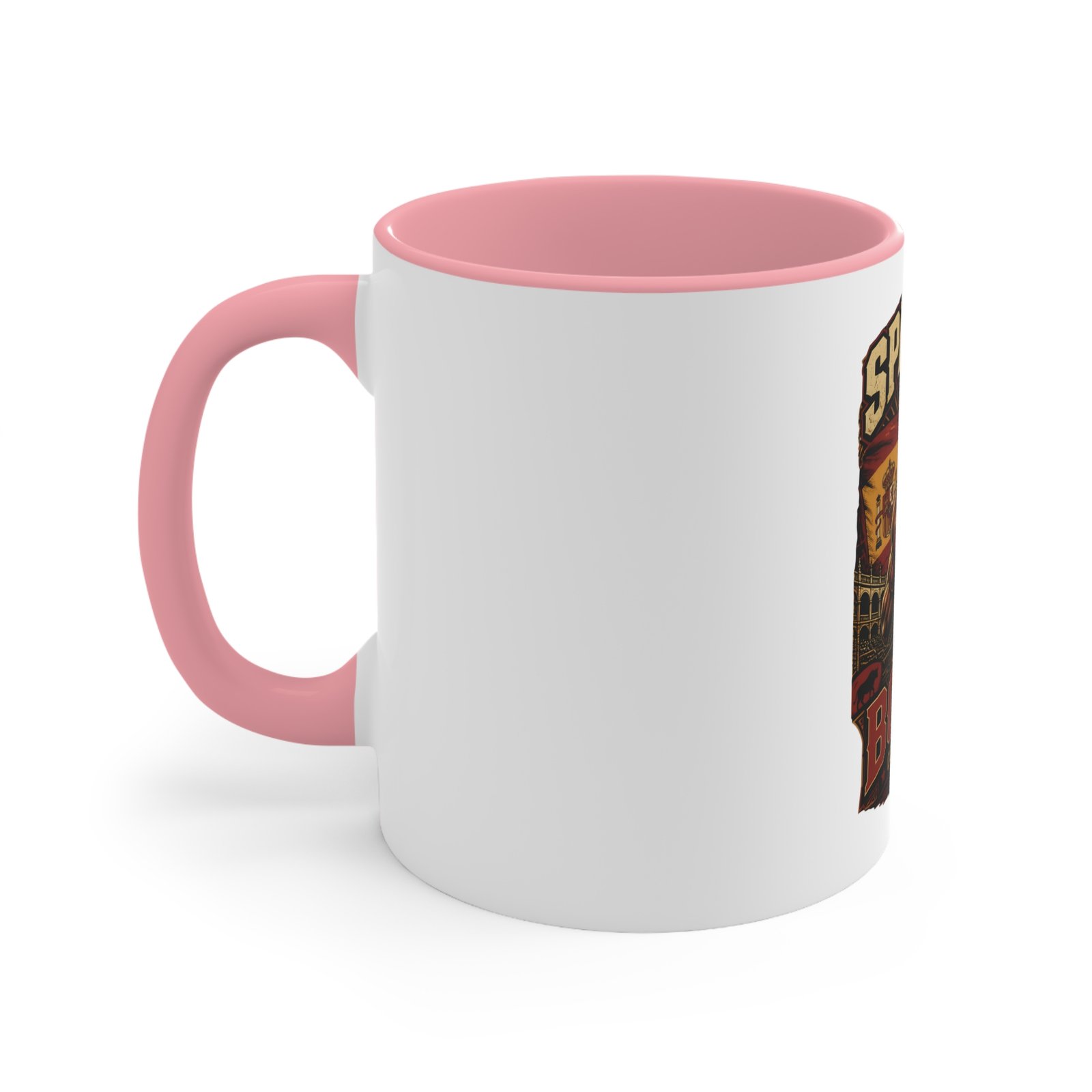 Spanish Boxer Mug — Vintage Boxing Design Accent Coffee Cup - Image 2
