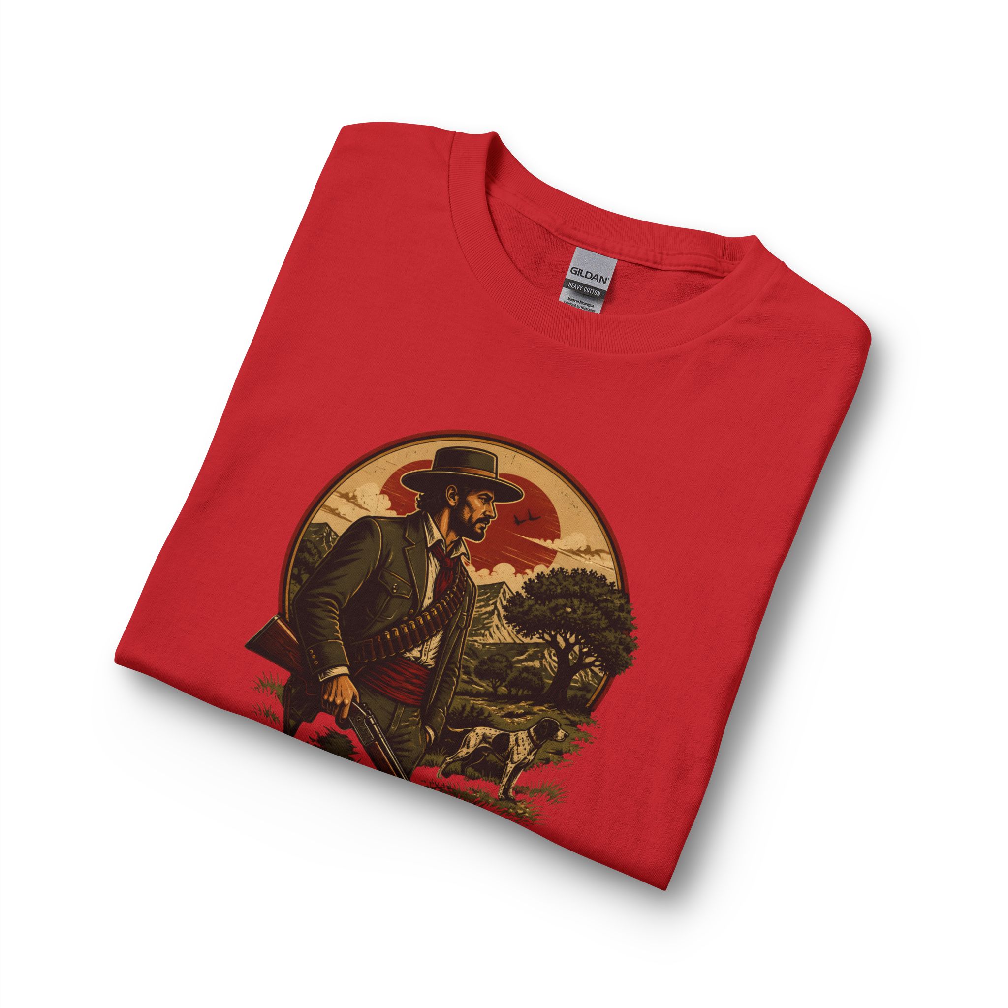 Spanish Hunter Long Sleeve T-Shirt — Vintage Western Hunting Graphic - Image 43