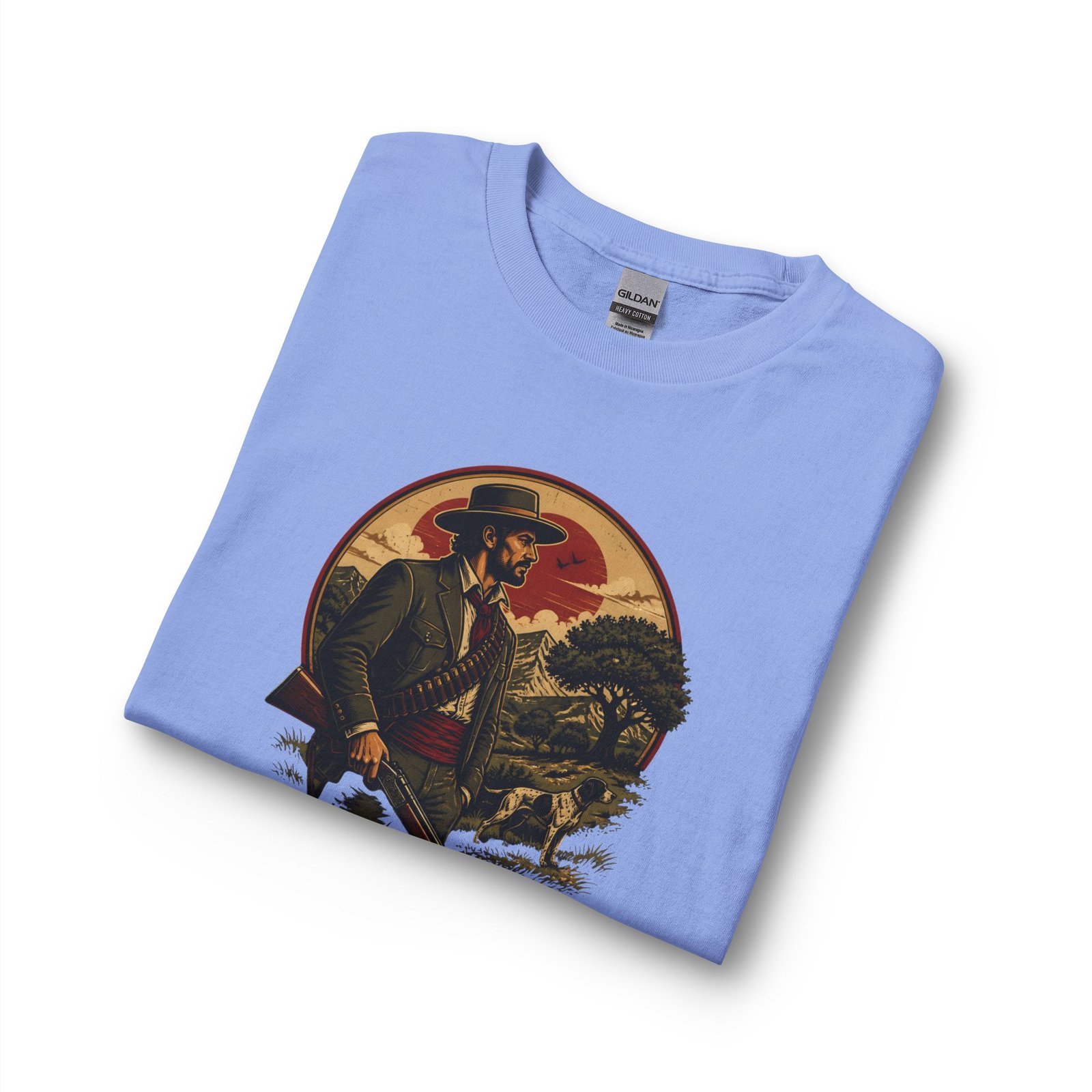 Spanish Hunter Long Sleeve T-Shirt — Vintage Western Hunting Graphic - Image 27