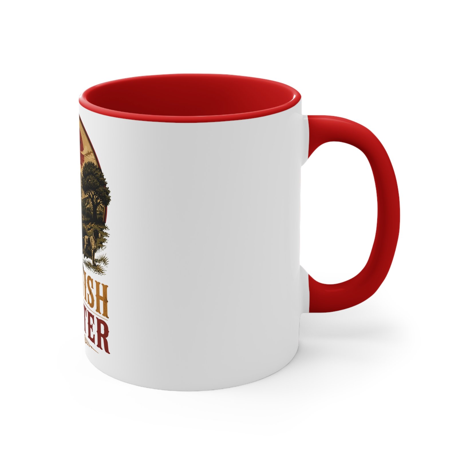Spanish Hunter Accent Mug – Vintage Rustic Hunting Coffee Cup - Image 7