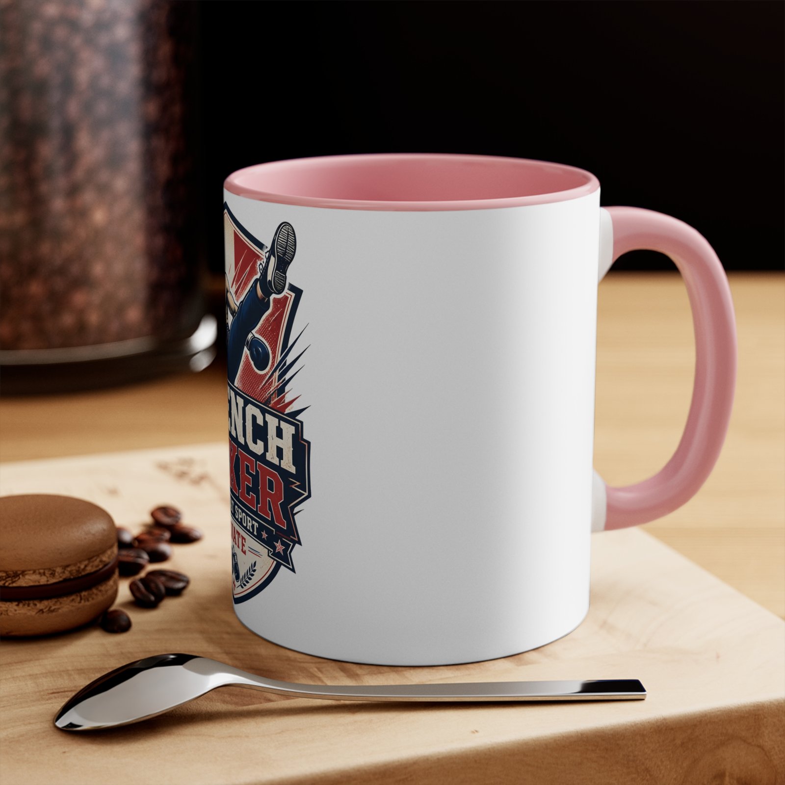 French Boxer Savate Accent Mug — Combat Sport Coffee Cup - Image 4
