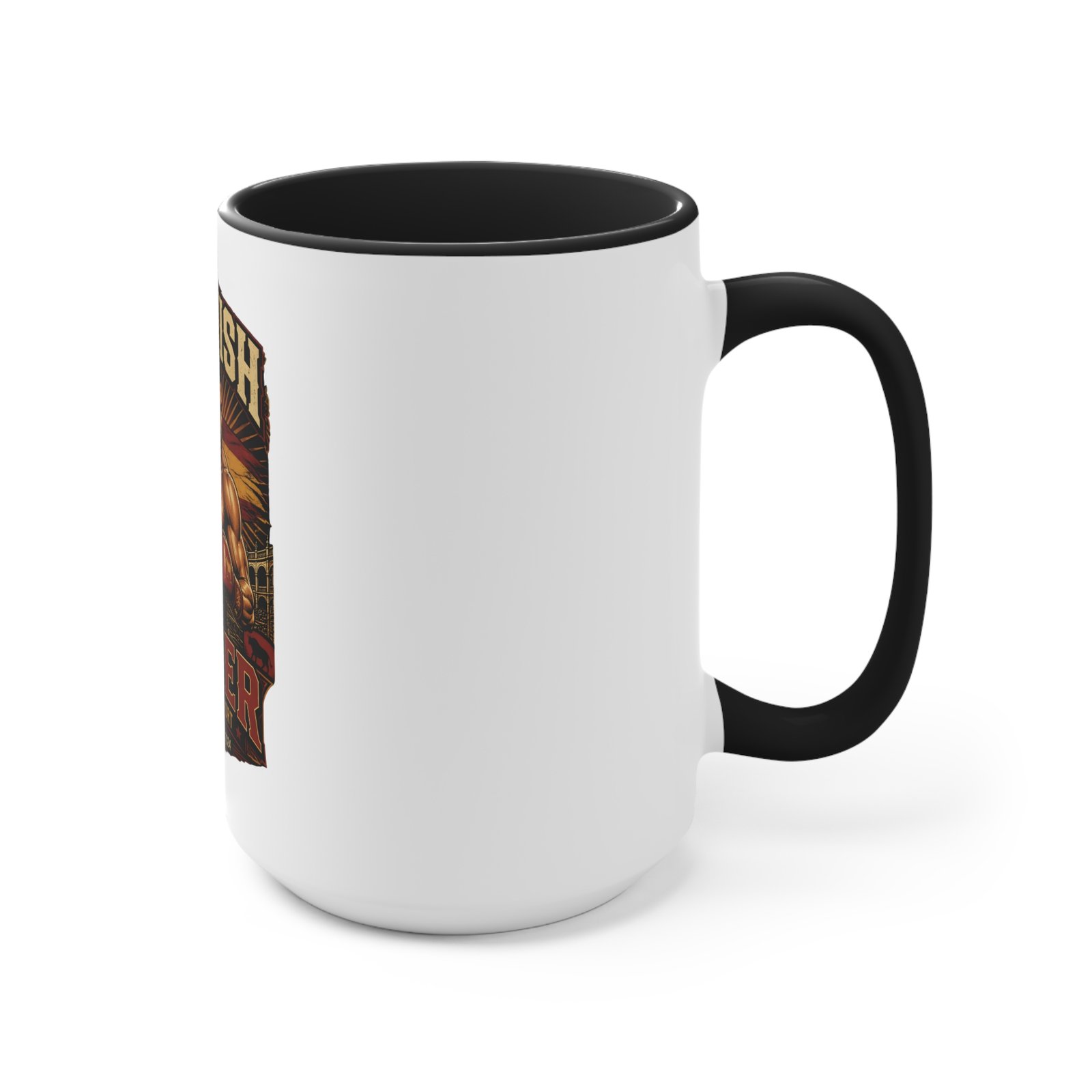 Spanish Boxer Mug — Vintage Boxing Design Accent Coffee Cup - Image 15