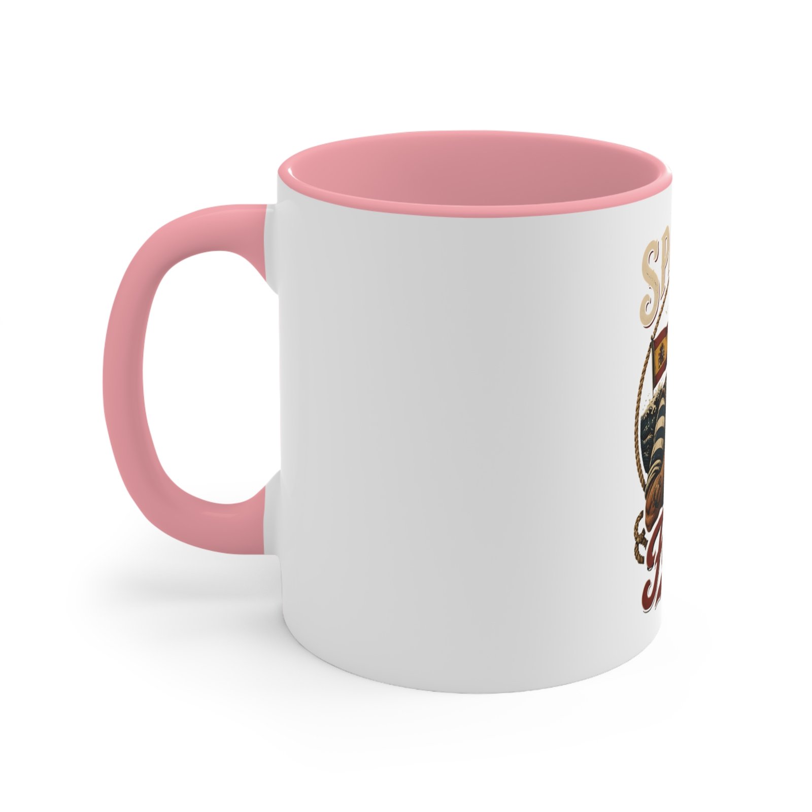 Spanish Fisher Accent Mug — Vintage Nautical Fisherman Coffee Cup - Image 2