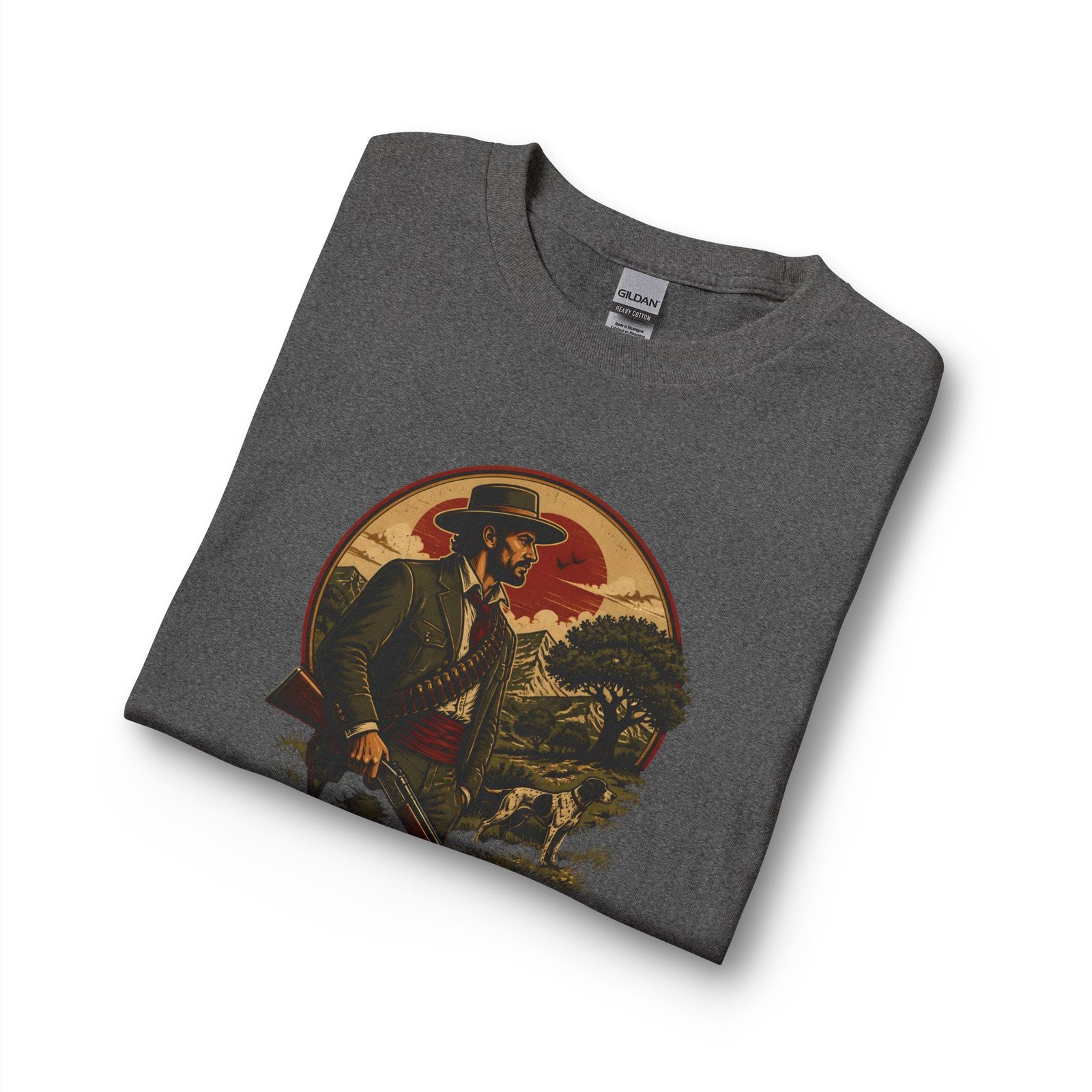 Spanish Hunter Long Sleeve T-Shirt — Vintage Western Hunting Graphic - Image 19