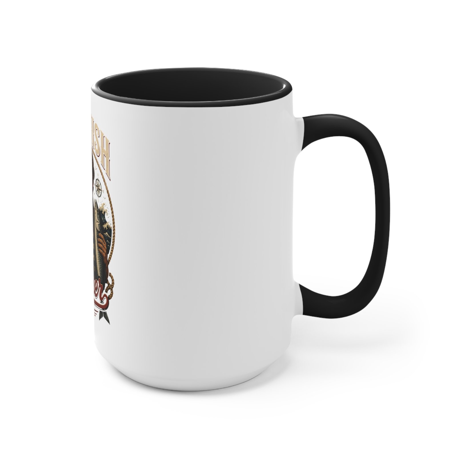 Spanish Fisher Accent Mug — Vintage Nautical Fisherman Coffee Cup - Image 15