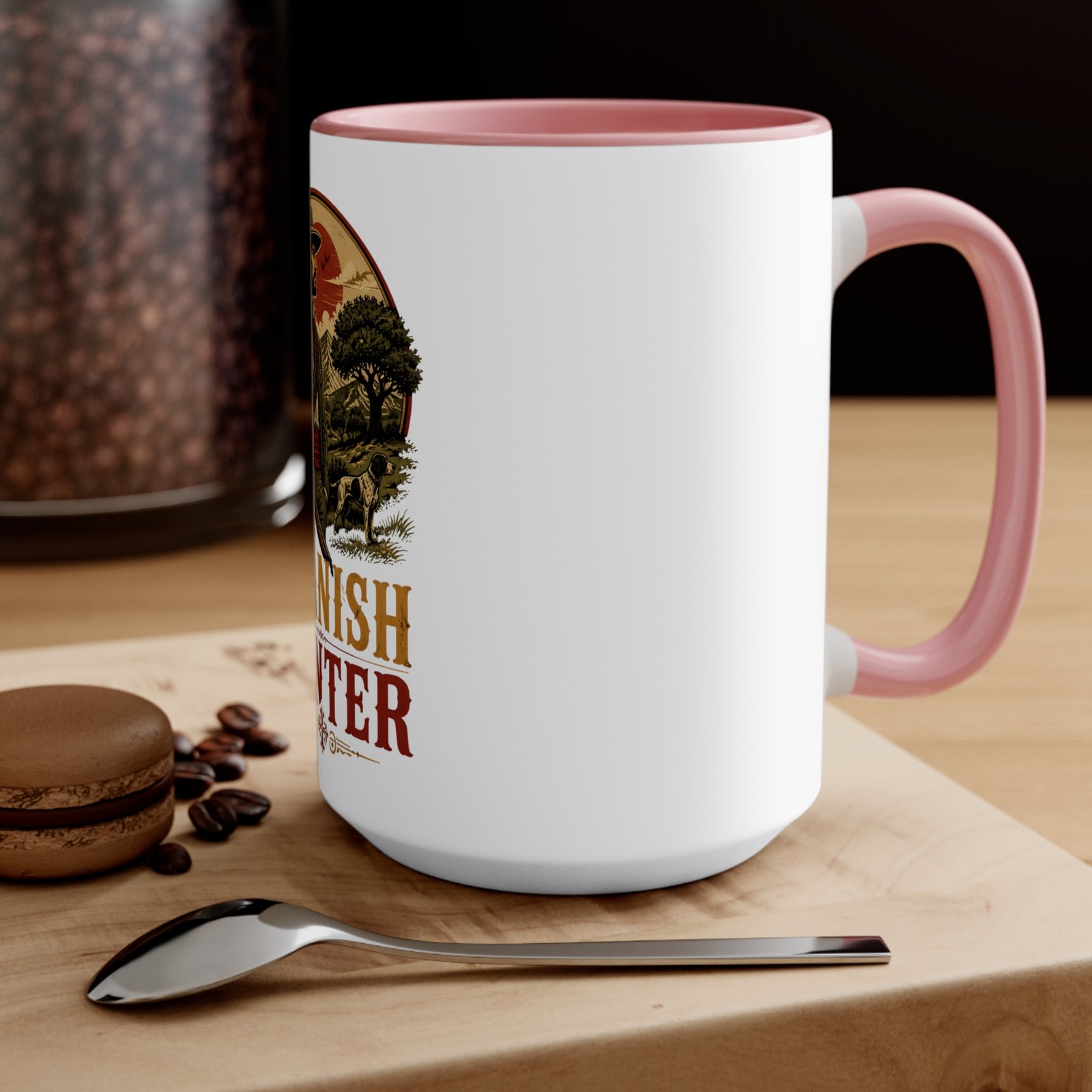 Spanish Hunter Accent Mug – Vintage Rustic Hunting Coffee Cup - Image 20