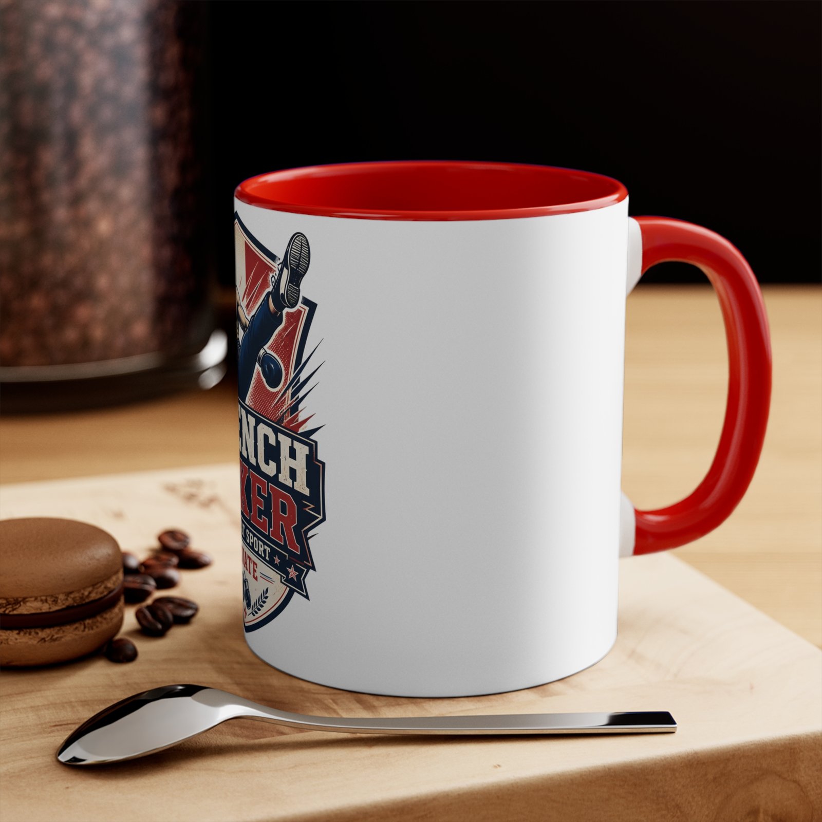 French Boxer Savate Accent Mug — Combat Sport Coffee Cup - Image 8